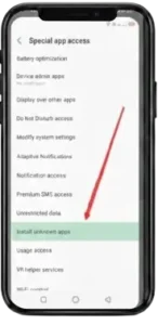 open unknown sources in phone setting