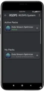 Enable sources pack to use app